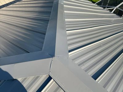 Residential Metal Roof Installation